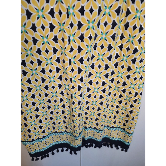 Crown & Ivy Size L Multicolor Sleeveless Shift Dress GUC - Picture 9 of 12